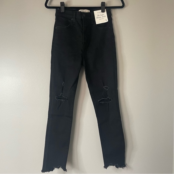 Abercrombie & Fitch | Jeans | Abercrombie Super Skinny High Rise Ankle 